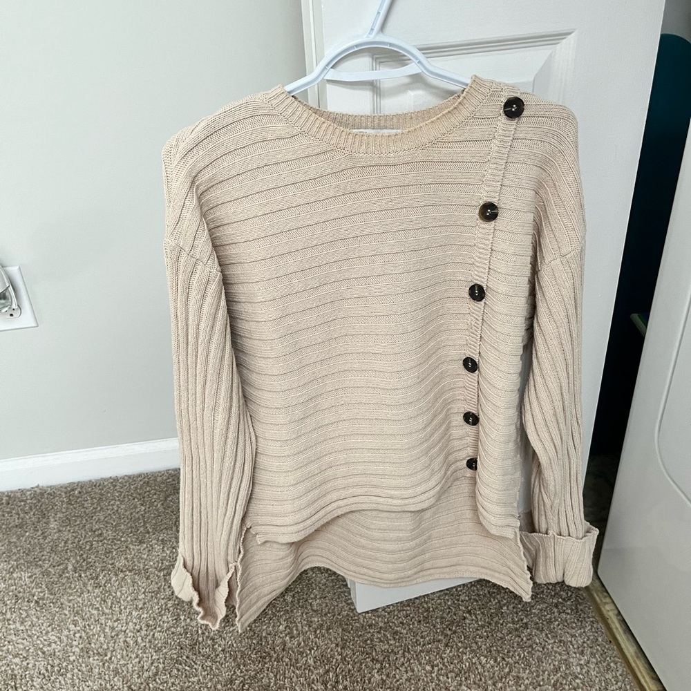 Zara cuffed sweater size small